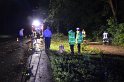 Sturm Radfahrer vom Baum erschlagen Koeln Flittard Duesseldorferstr P75